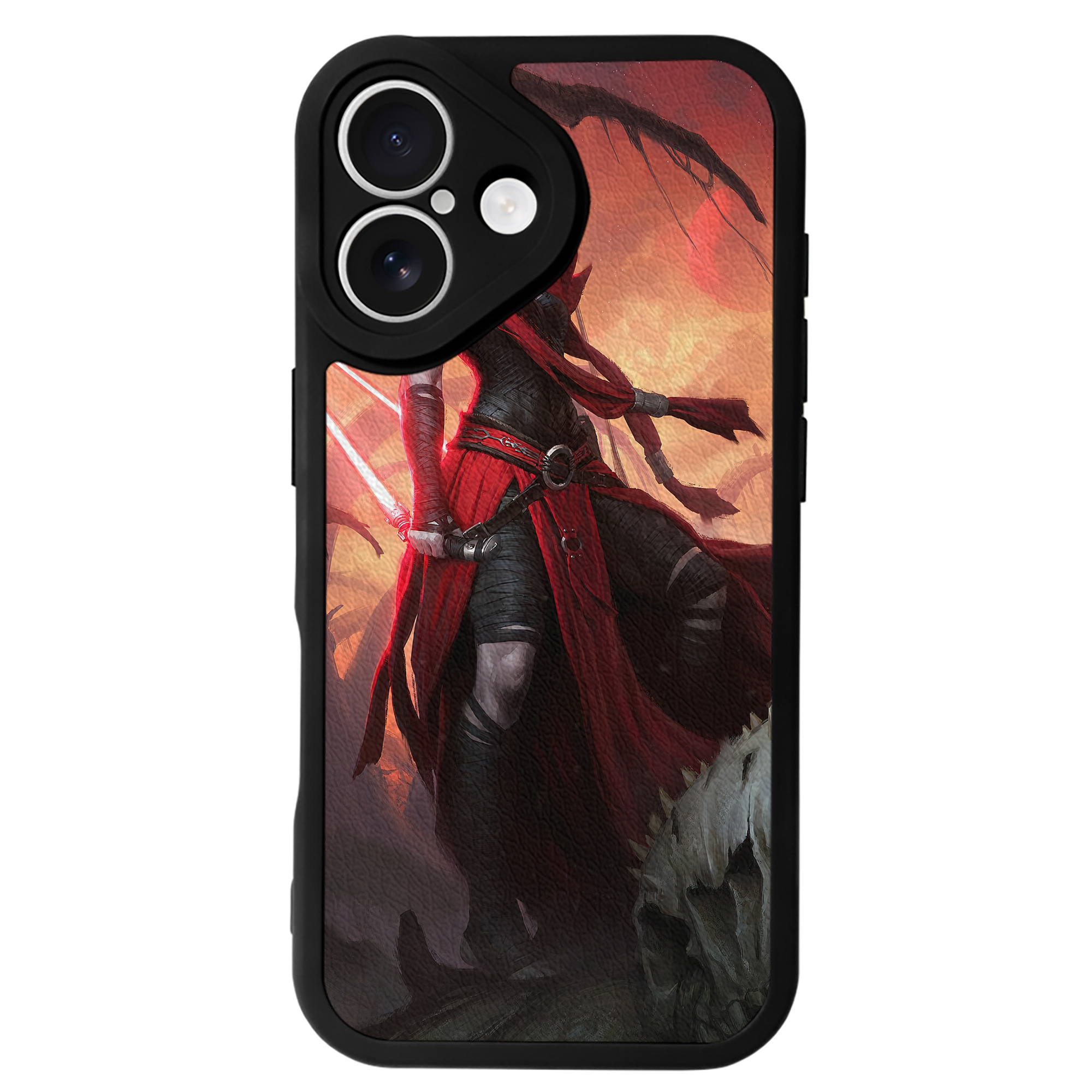 （画像用） スター・ウォーズ Star Wars 【iPhone 16シリーズ対応】シリコンスマホケース（レザー調） 材質：シリコン